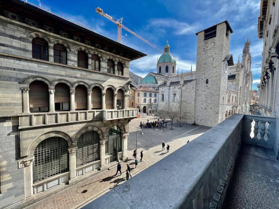 קומו Esclusivo 130Mq Fronte Duomo E Lago E Terrazza מראה חיצוני תמונה